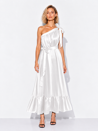 Lila White Maxi