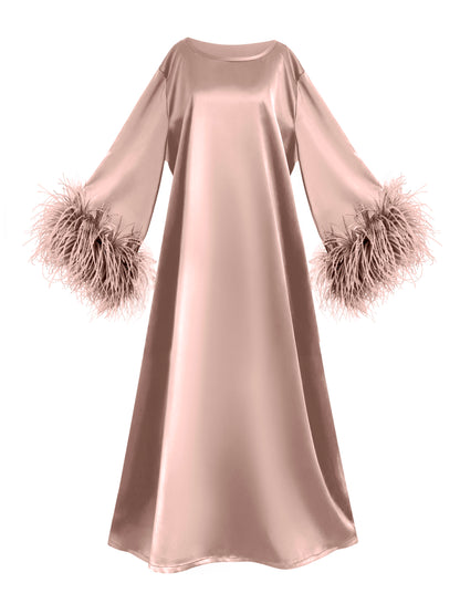 Jess Maxi Dusky Pink Dress