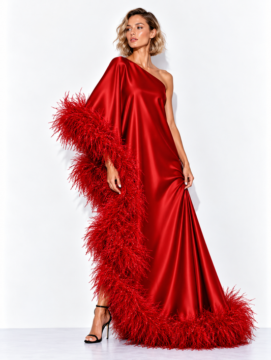 Star Red Dress