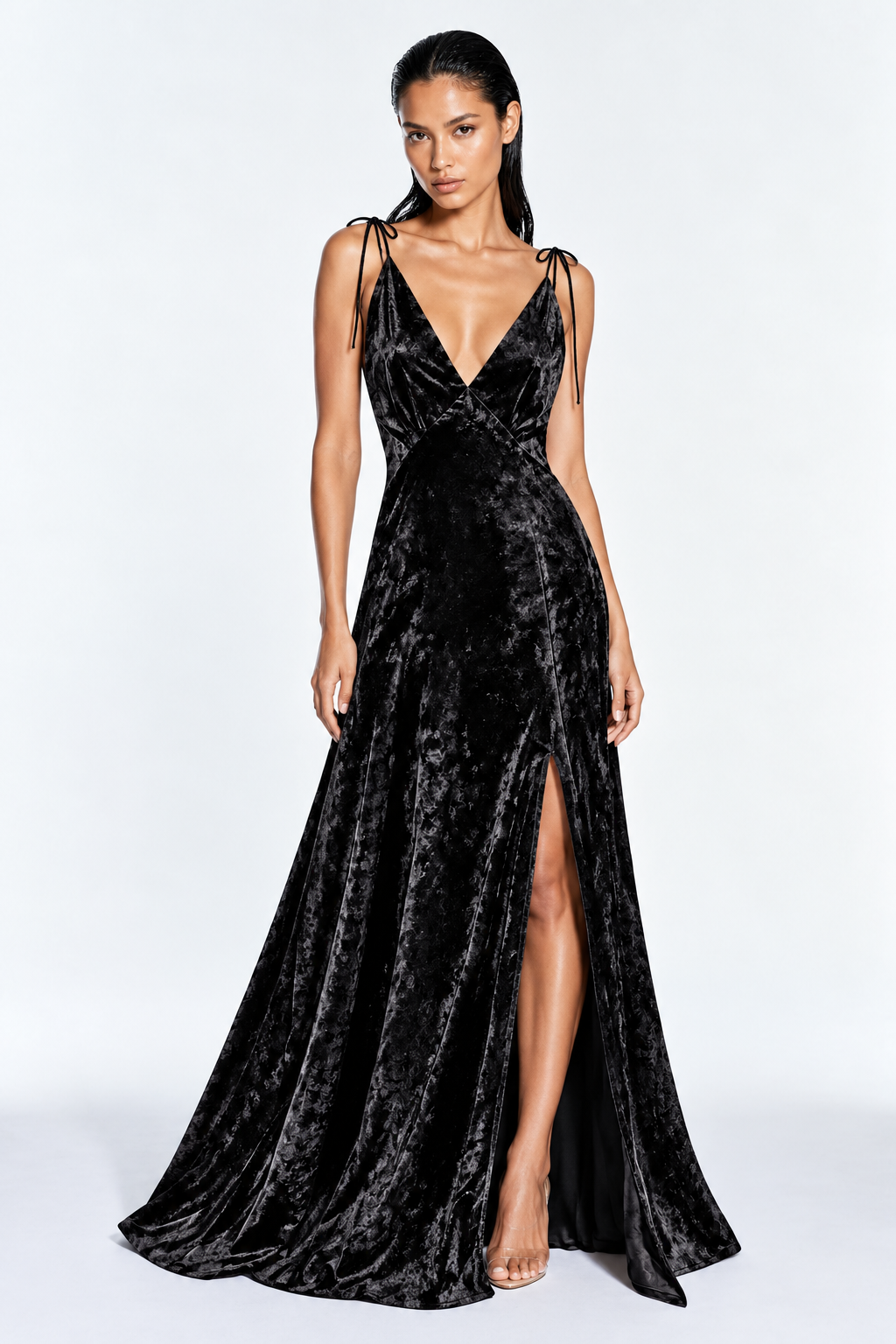 Rocco Crushed Velvet Dress