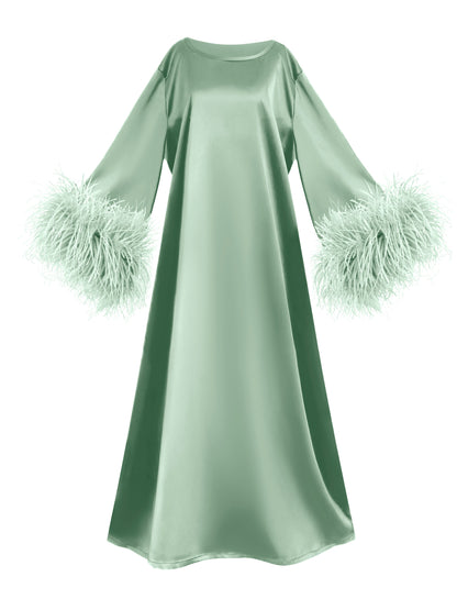 Jess Maxi Olive Green Dress
