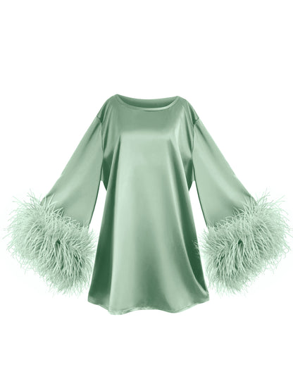 Mint Mini Dahlia Dress