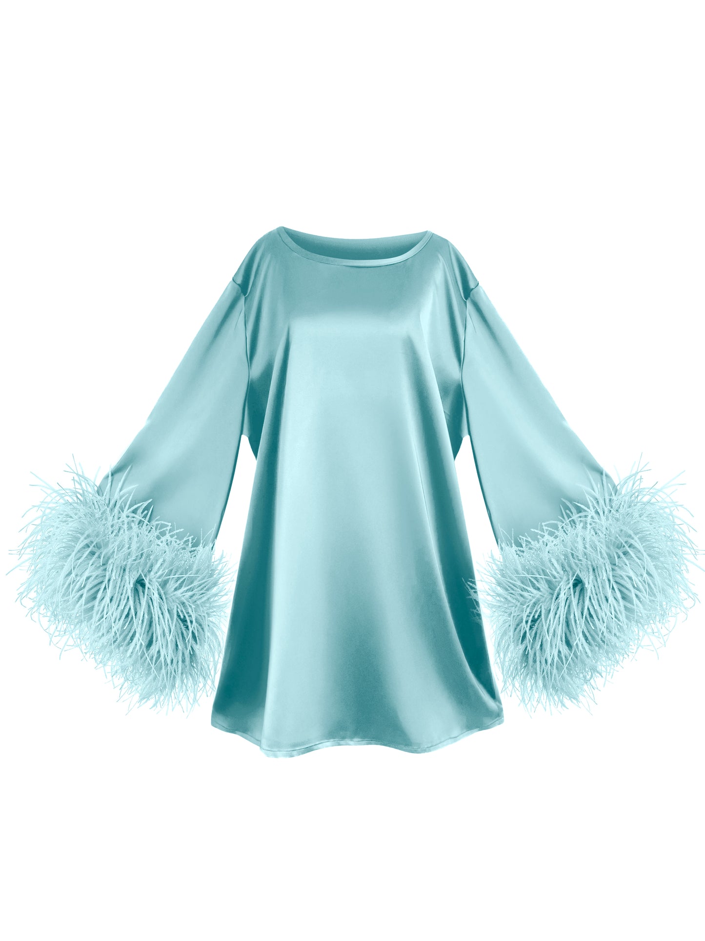 Sky Blue Mini Dahlia Dress