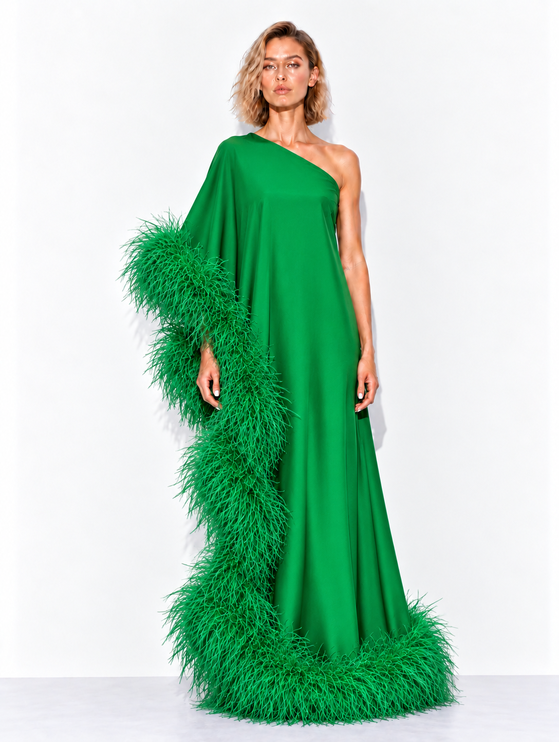Star Green Dress