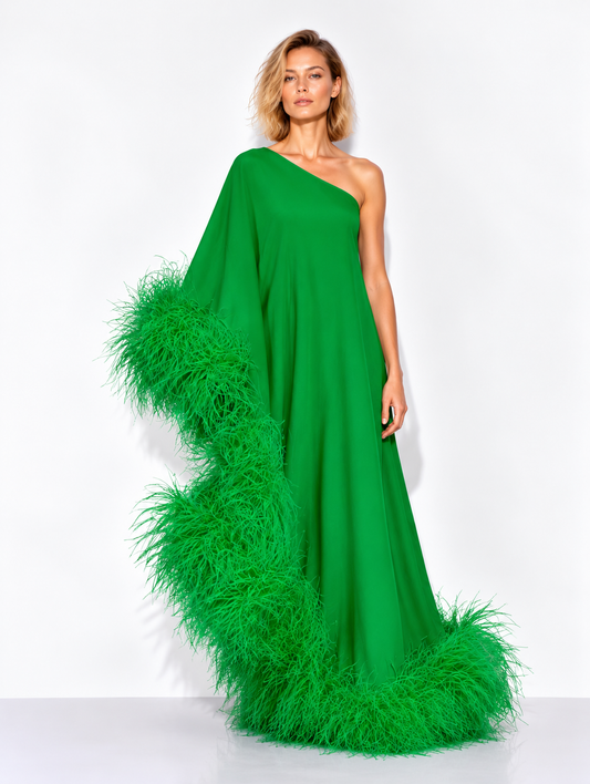 Star Green Dress