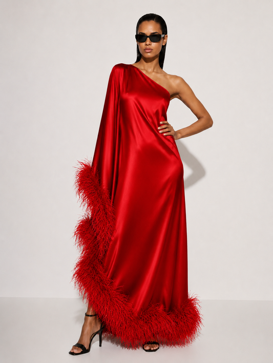Star Red Dress