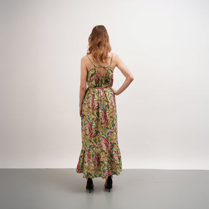 Amazonia Tropical Cotton Dress