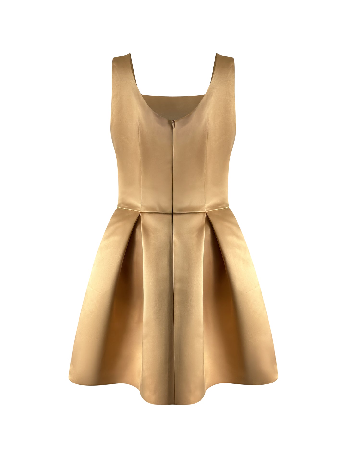 Princess Square Gold Dress