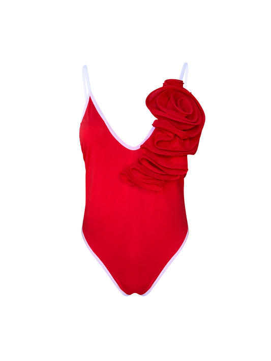 Aphrodite Red Summer Swimsuit