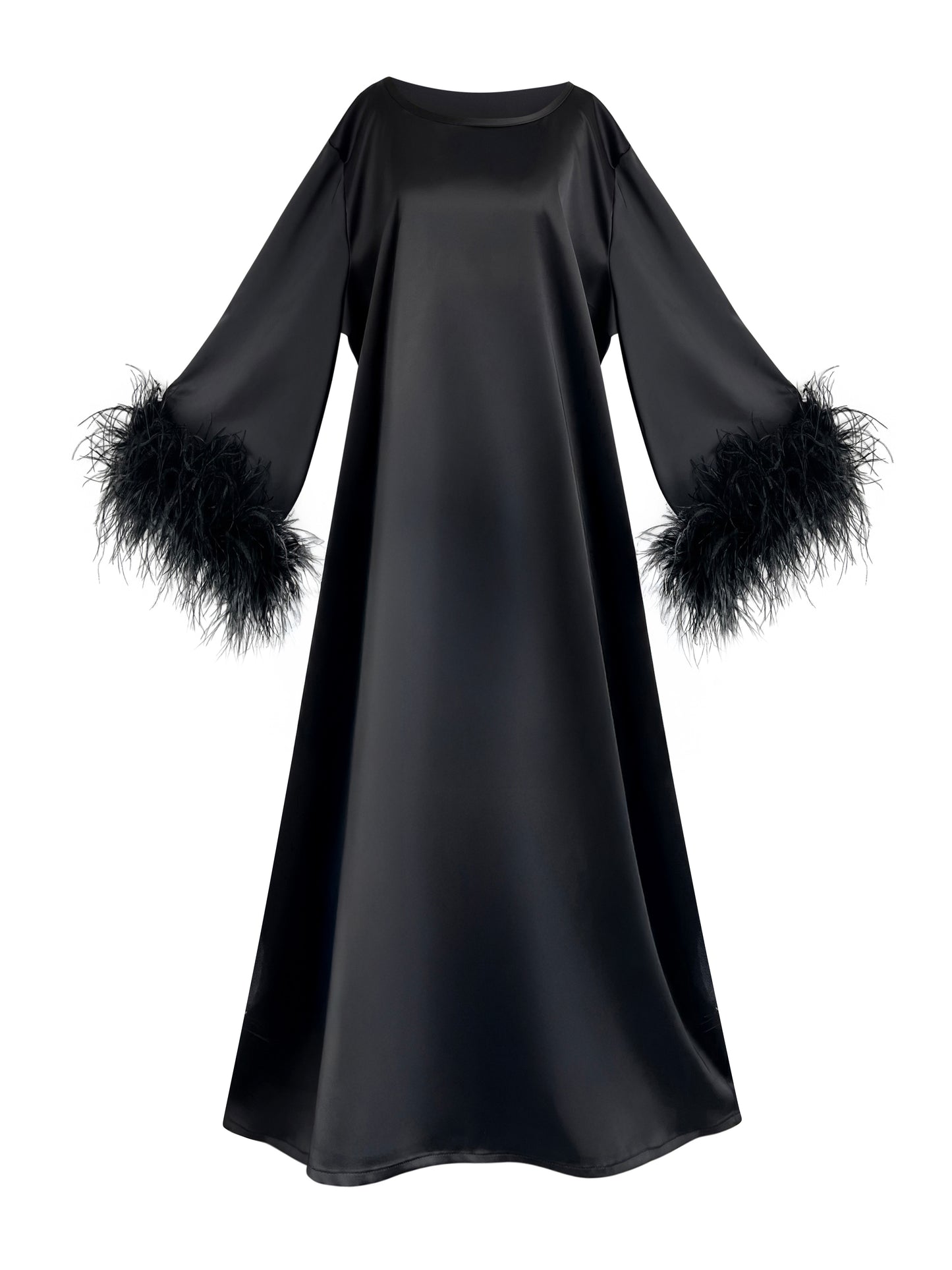 Jess Maxi Black Party Dress