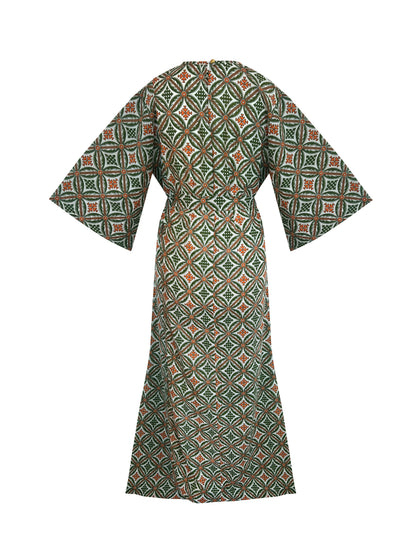 Leaf Midi Dress
