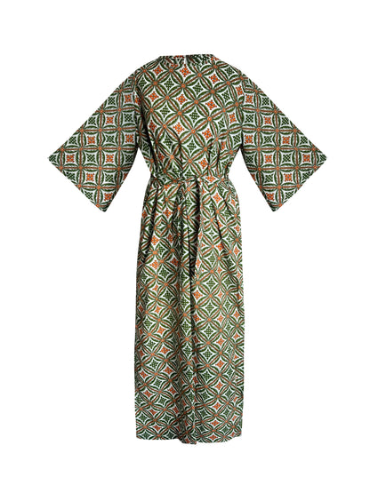 Leaf Midi Dress
