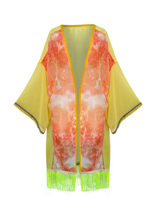 Festival Ibiza Party Holiday Summer Tunic Kimono