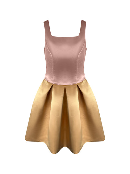 Princess Thin Straps Mix Dress