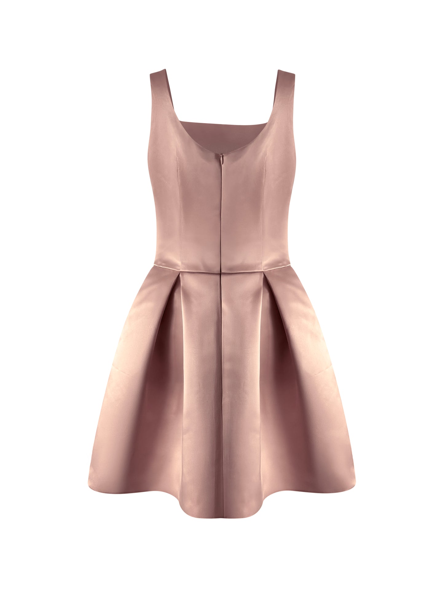 Princess Thin Straps Nude Dress