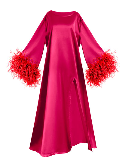 Pink and Red Island Dress