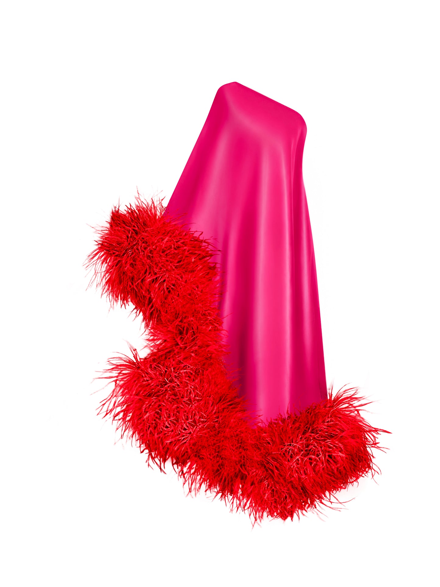 Star Pink and Red Dress