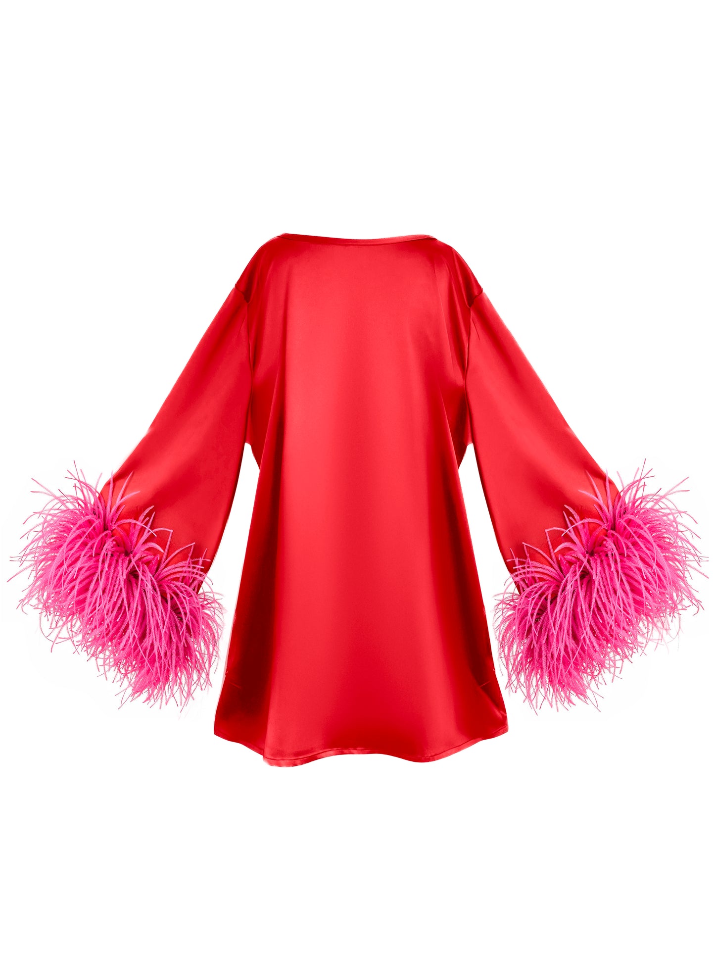 Jess Mini Red and Pink Dress