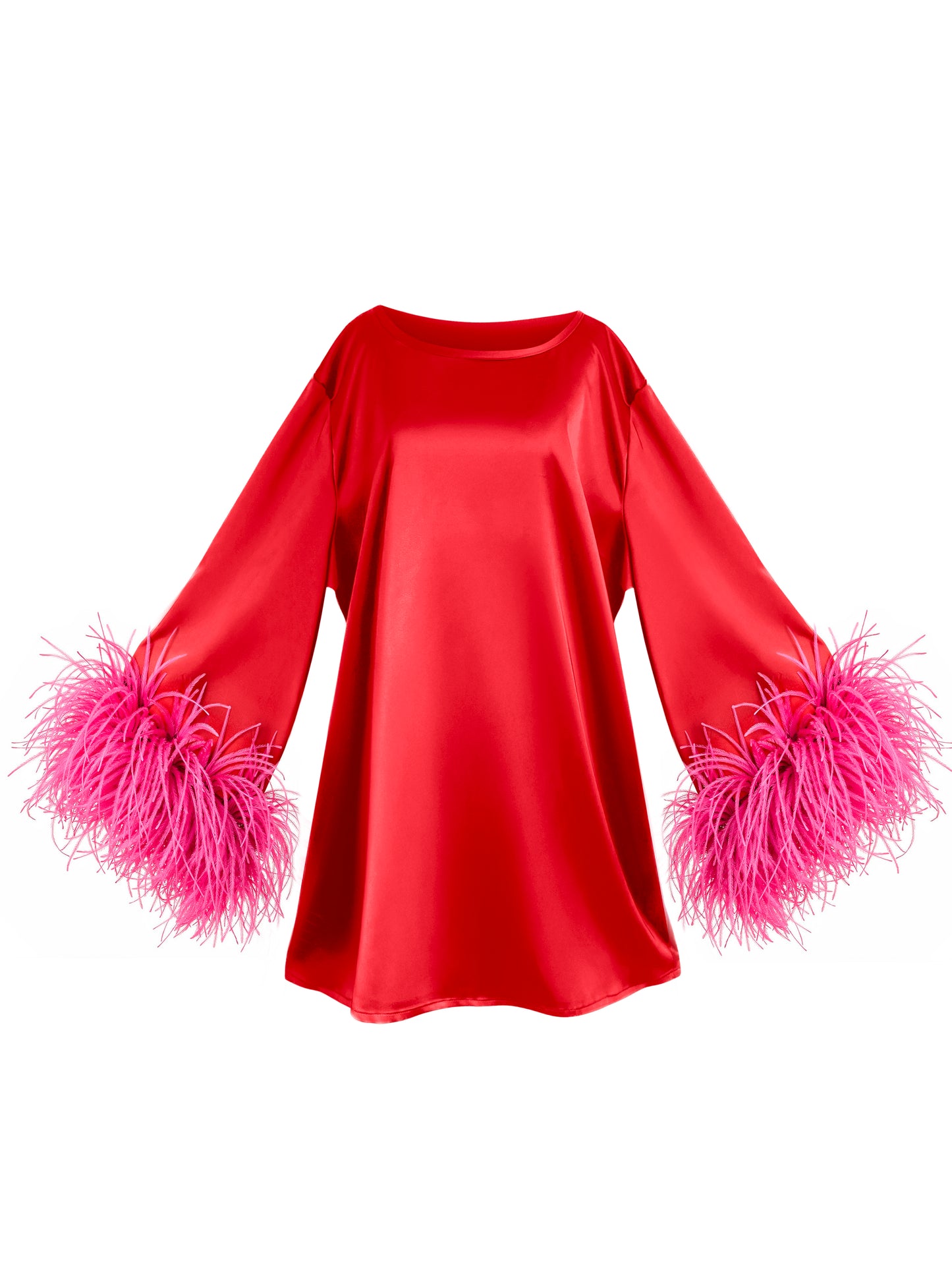 Jess Mini Red and Pink Dress