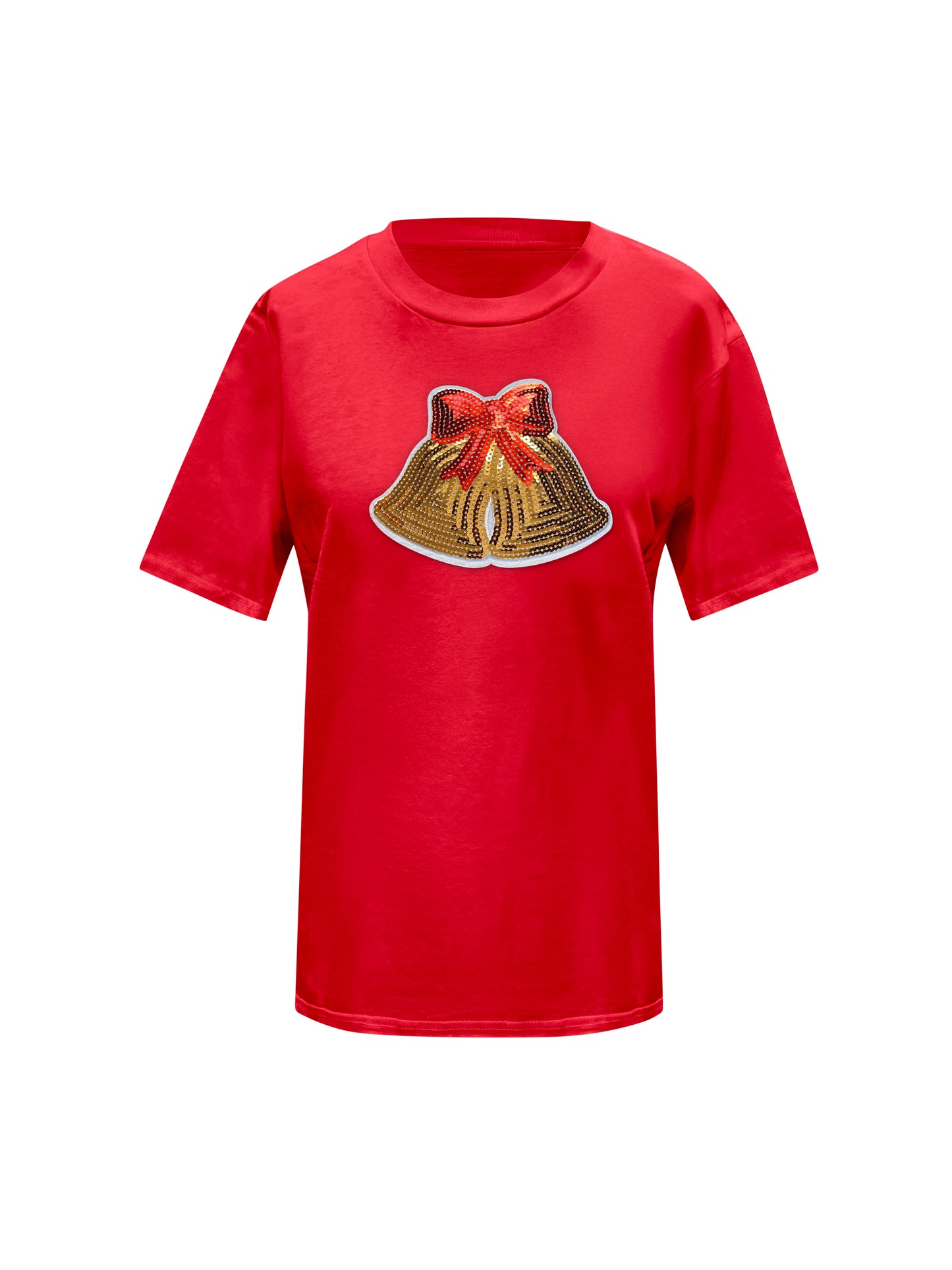 Christmas Jingle Bell Sequin T-Shirt