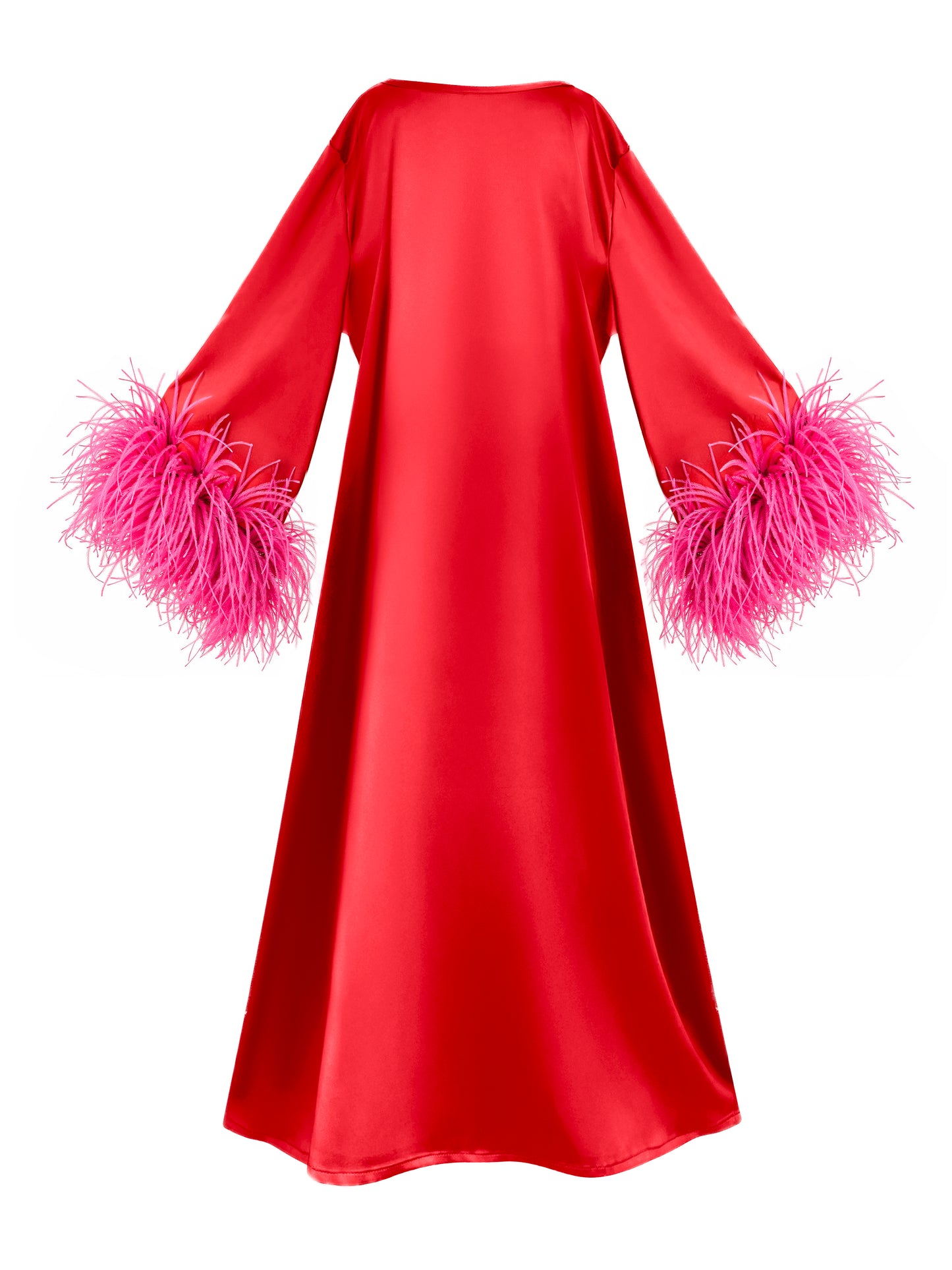 Red and Pink Island Dress