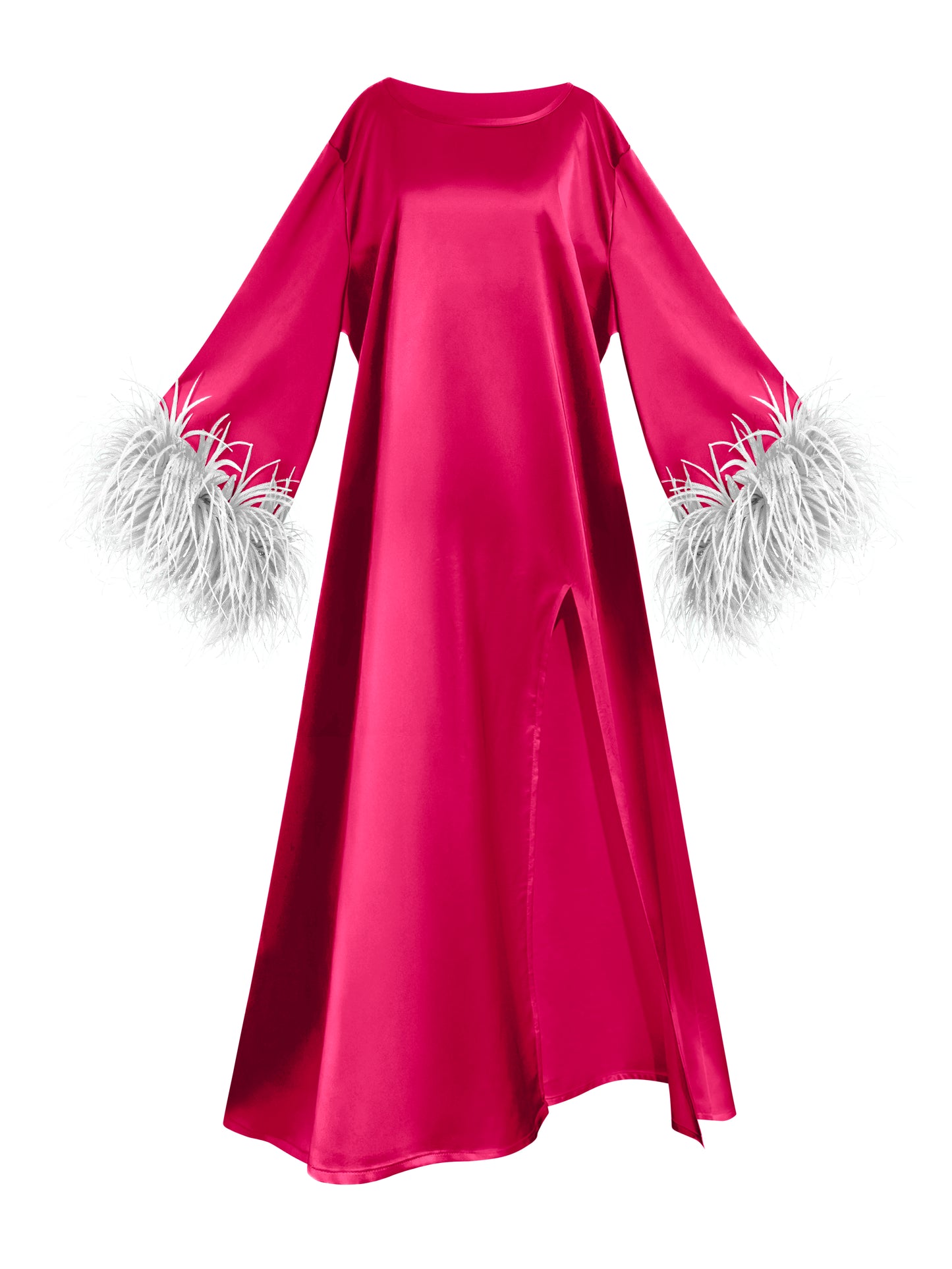 Pink and White Island Dress